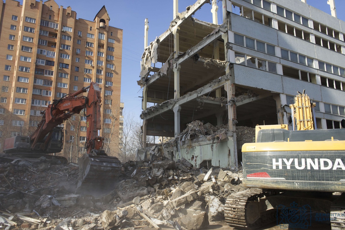 Снос зданий в московской области